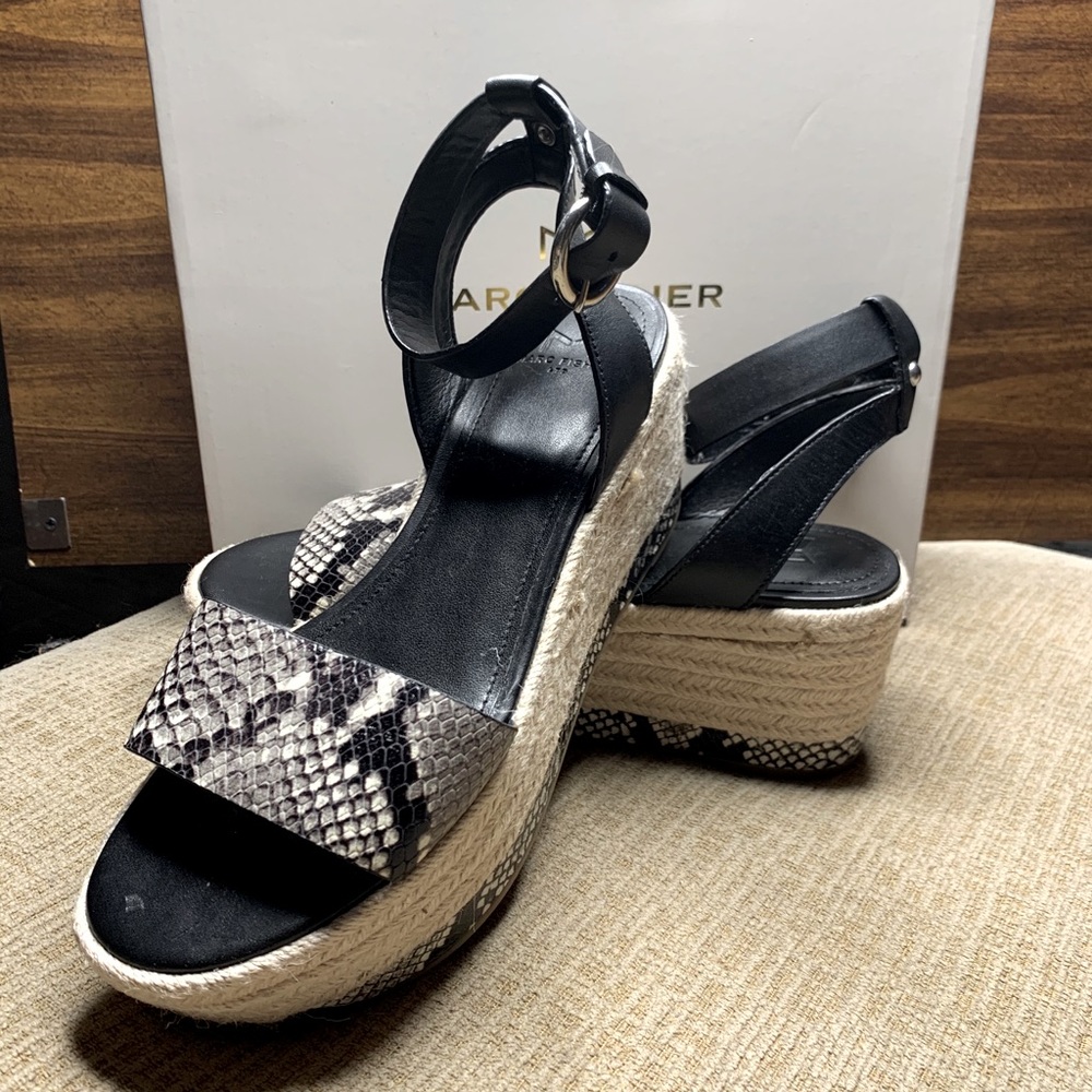 Marc Fisher Gigli wedge sandal size 8 new with box